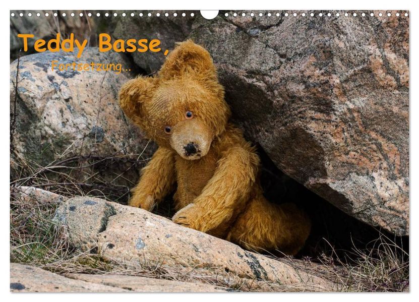 Teddy Basse Fortsetzung... (Wandkalender 2027 DIN A3 quer) CALVENDO Monatskalender