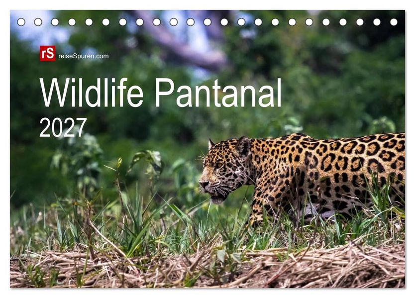 Wildlife Pantanal 2027 (Tischkalender 2027 DIN A5 quer) CALVENDO Monatskalender