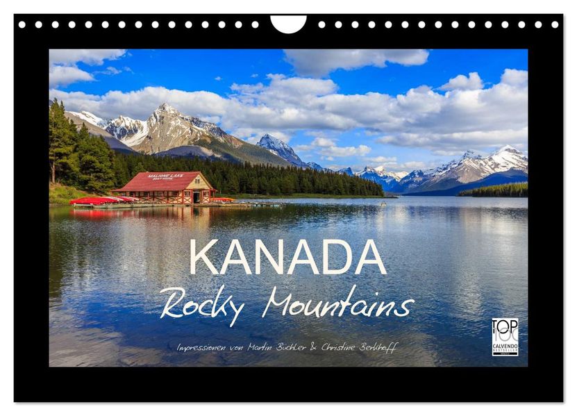 KANADA - Rocky Mountains (Wandkalender 2027 DIN A4 quer) CALVENDO Monatskalender