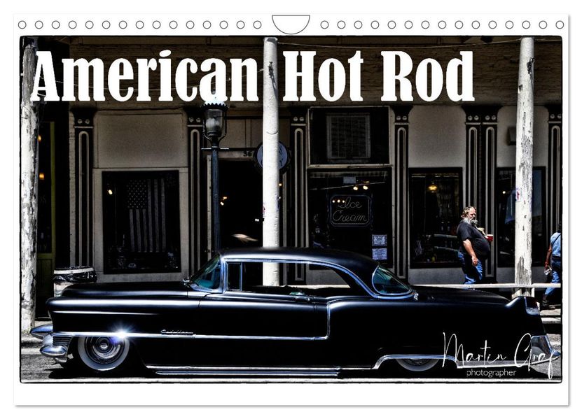 American Hot Rod (Wandkalender 2027 DIN A4 quer) CALVENDO Monatskalender