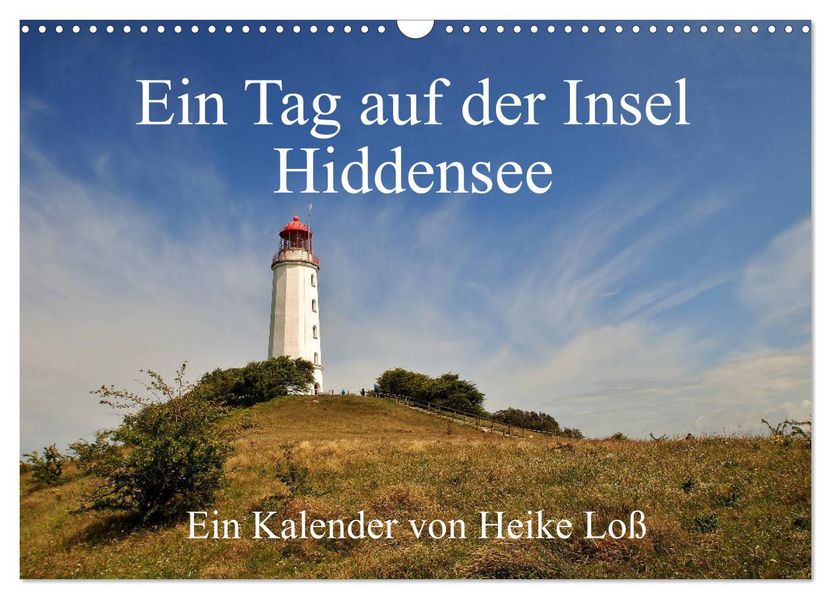 Ein Tag auf der Insel Hiddensee (Wandkalender 2027 DIN A3 quer) CALVENDO Monatskalender