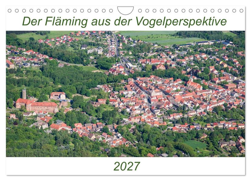Der Fläming aus der Vogelperspektive (Wandkalender 2027 DIN A4 quer) CALVENDO Monatskalender
