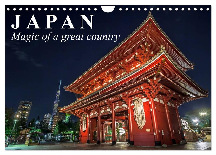 Japan Magic of a great country (Wall Calendar 2027 DIN A4 landscape) CALVENDO 12 Month Wall Calendar