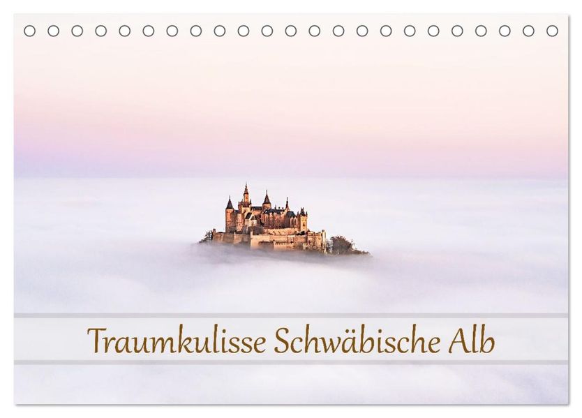 Traumkulisse Schwäbische Alb (Tischkalender 2027 DIN A5 quer) CALVENDO Monatskalender