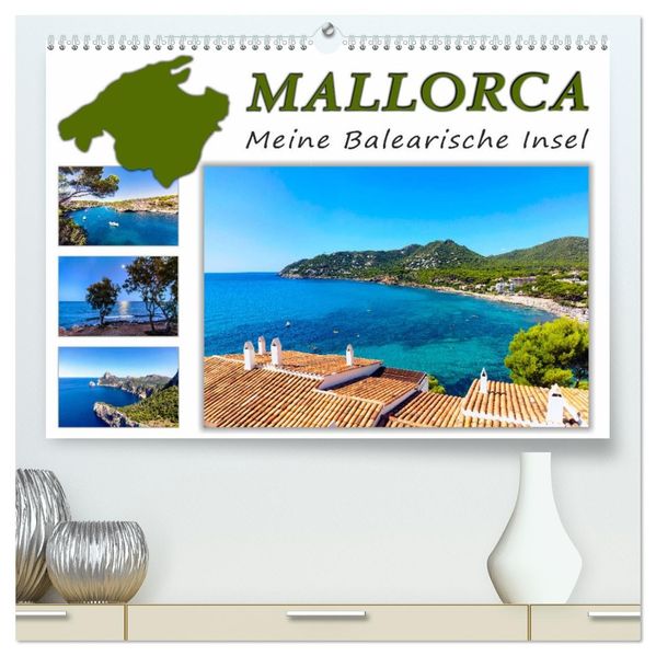 MALLORCA Meine Balearische Insel (hochwertiger Premium Wandkalender 2027 DIN A2 quer) Kunstdruck in Hochglanz