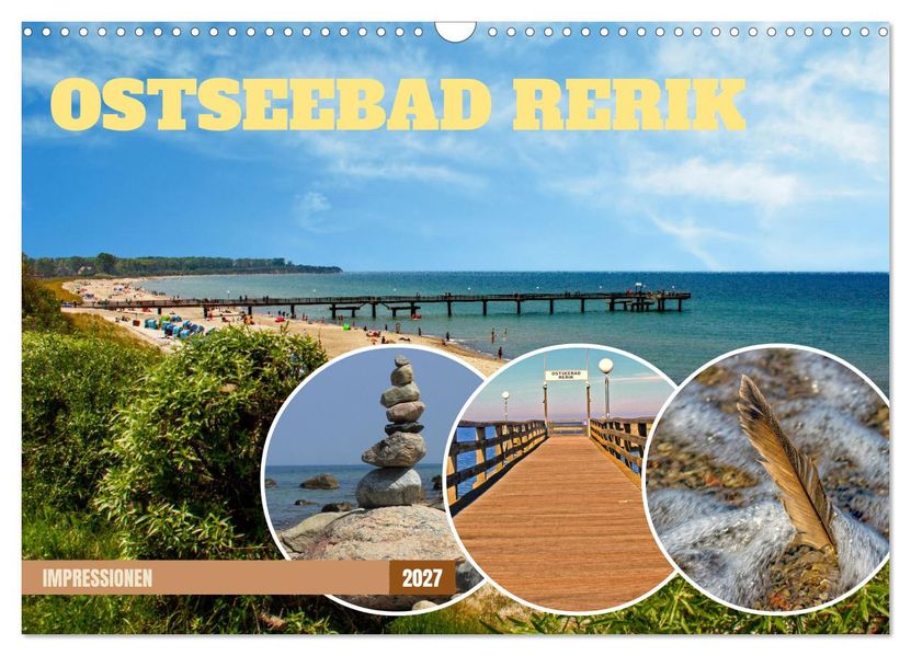 Impressionen Ostseebad Rerik (Wandkalender 2027 DIN A3 quer) CALVENDO Monatskalender