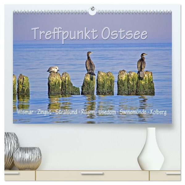 Treffpunkt Ostsee (hochwertiger Premium Wandkalender 2027 DIN A2 quer) Kunstdruck in Hochglanz