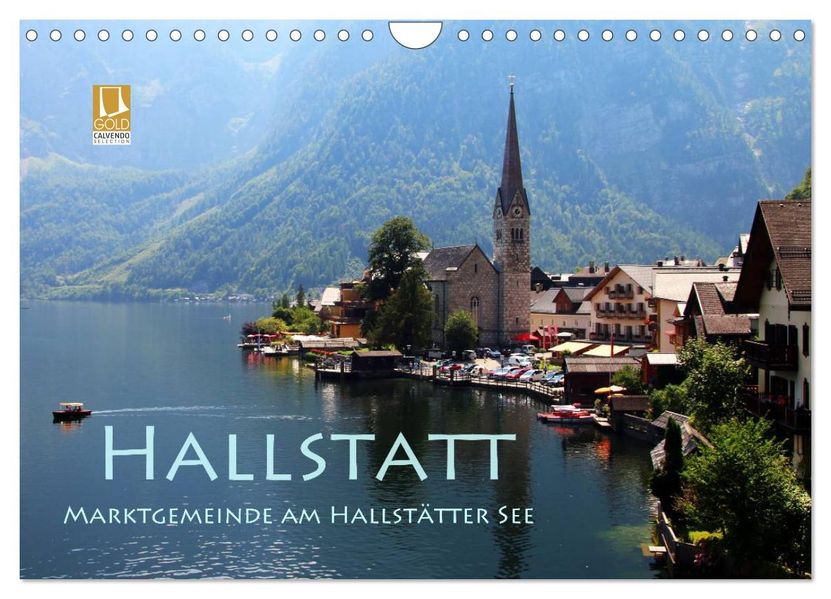 Hallstatt Marktgemeinde am Hallstätter See (Wandkalender 2027 DIN A4 quer) CALVENDO Monatskalender