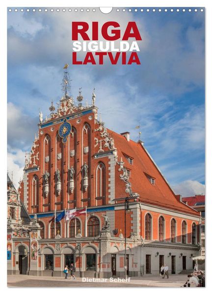 Riga Sigulda Latvia (Wall Calendar 2027 DIN A3 portrait) CALVENDO 12 Month Wall Calendar