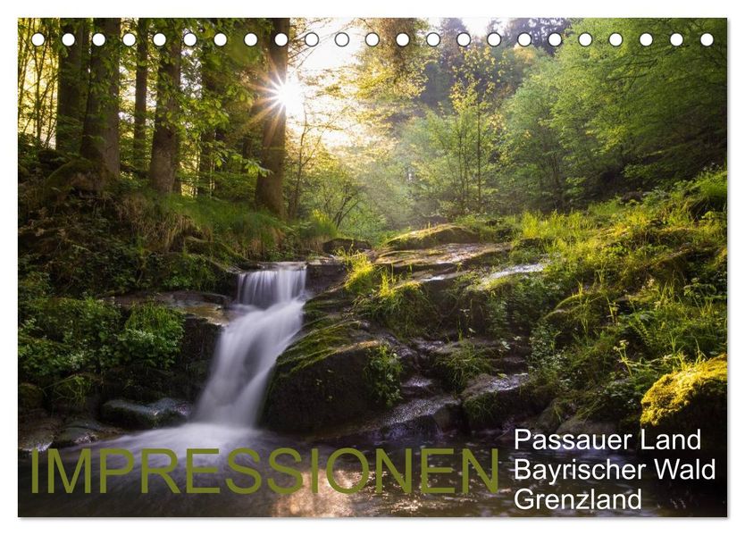 Impressionen Passauer Land Bayrischer Wald Grenzland (Tischkalender 2027 DIN A5 quer) CALVENDO Monatskalender