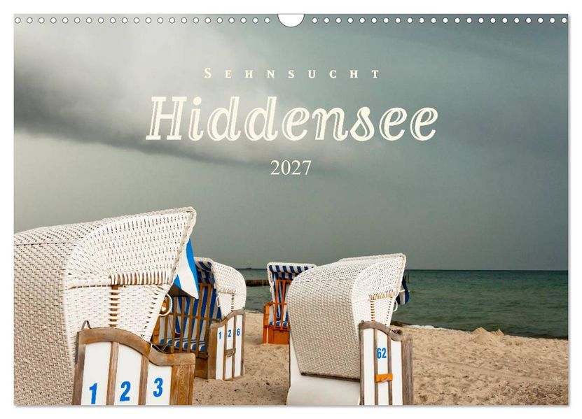 Sehnsucht Hiddensee 2027 (Wandkalender 2027 DIN A3 quer) CALVENDO Monatskalender