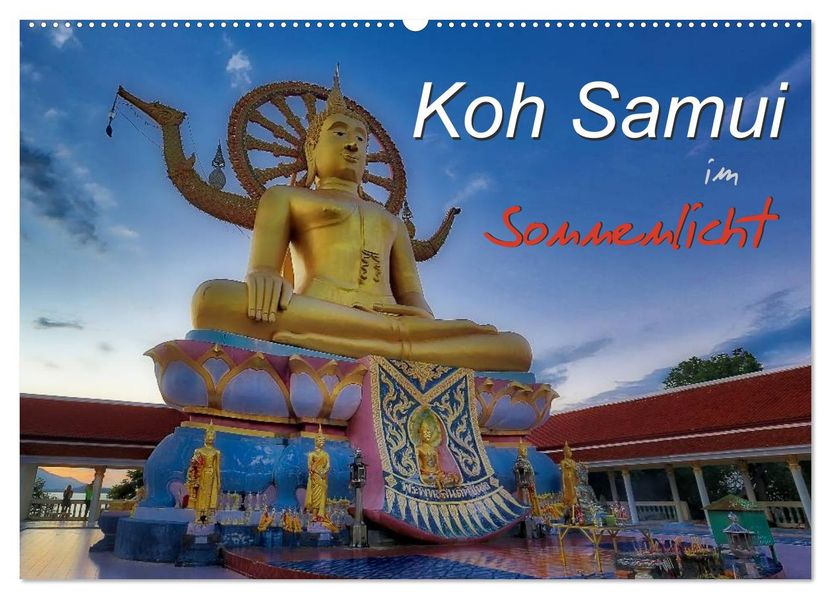 Koh Samui im Sonnenlicht (Wandkalender 2027 DIN A2 quer) CALVENDO Monatskalender