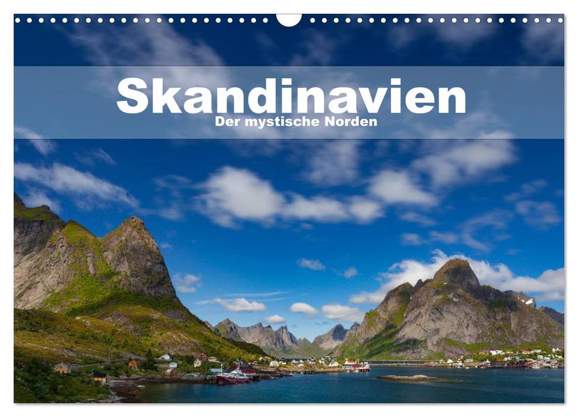 Skandinavien - Der mystische Norden (Wandkalender 2027 DIN A3 quer) CALVENDO Monatskalender