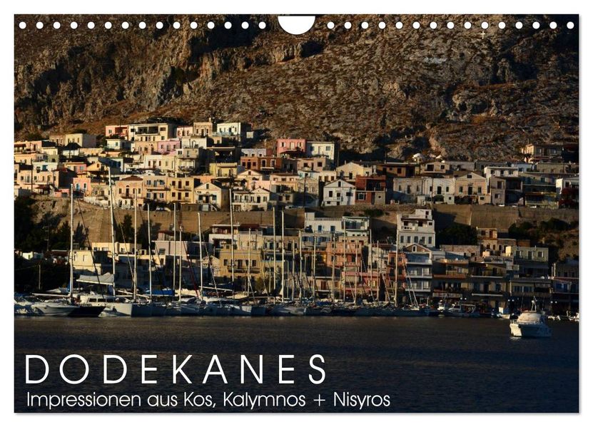 Dodekanes - Impressionen aus Kos Kalymnos und Nisyros (Wandkalender 2027 DIN A4 quer) CALVENDO Monatskalender