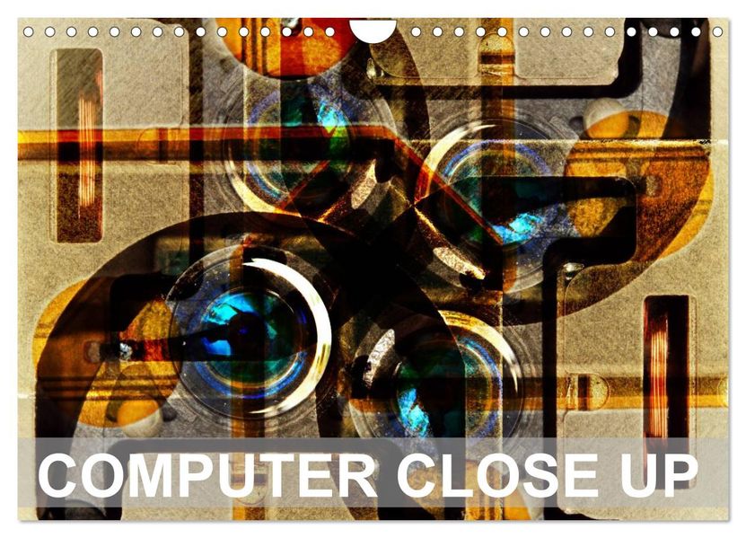 Computer Close Up (Wall Calendar 2027 DIN A4 landscape) CALVENDO 12 Month Wall Calendar