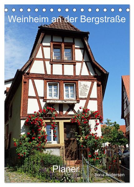 Weinheim an der Bergstraße Planer (Tischkalender 2027 DIN A5 hoch) CALVENDO Monatskalender