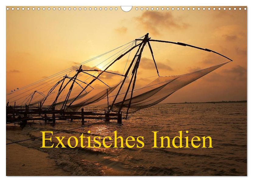 Exotisches Indien (Wandkalender 2027 DIN A3 quer) CALVENDO Monatskalender