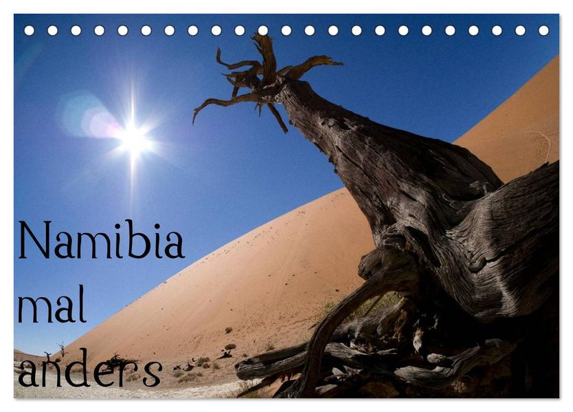 Namibia mal anders (Tischkalender 2027 DIN A5 quer) CALVENDO Monatskalender
