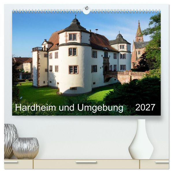 Hardheim und Umgebung (hochwertiger Premium Wandkalender 2027 DIN A2 quer) Kunstdruck in Hochglanz