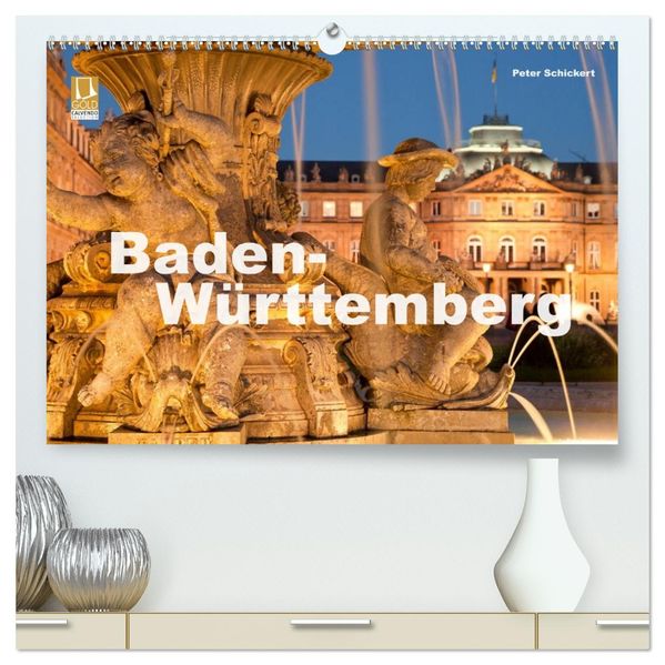 Baden-Württemberg (hochwertiger Premium Wandkalender 2027 DIN A2 quer) Kunstdruck in Hochglanz