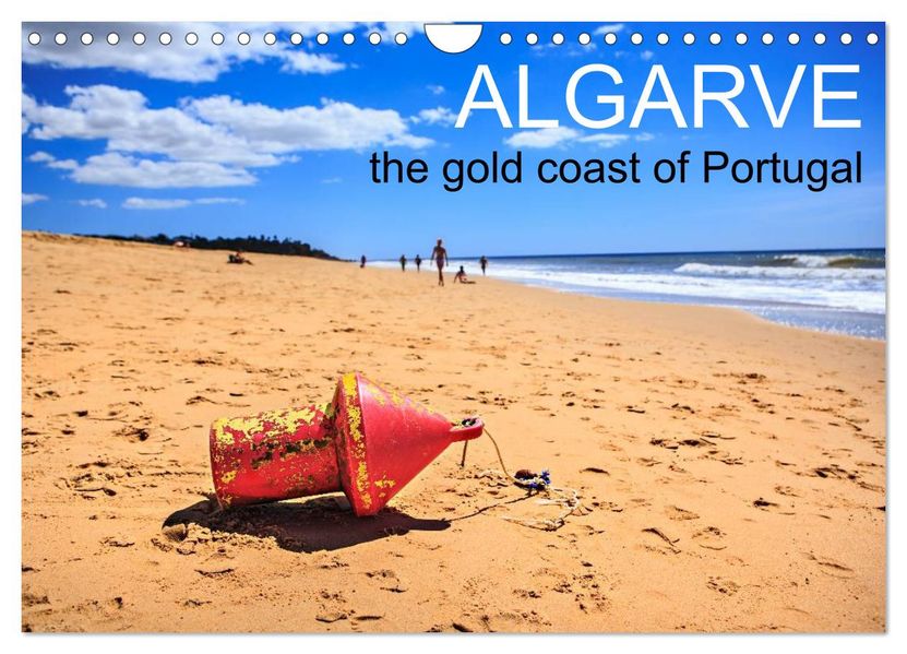 Algarve - the gold coast of Portugal (Wall Calendar 2027 DIN A4 landscape) CALVENDO 12 Month Wall Calendar