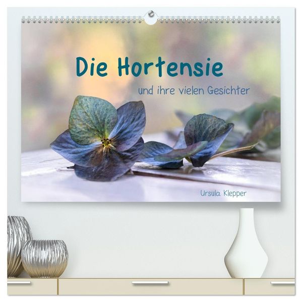 Die Hortensie und ihre vielen Gesichter (hochwertiger Premium Wandkalender 2027 DIN A2 quer) Kunstdruck in Hochglanz