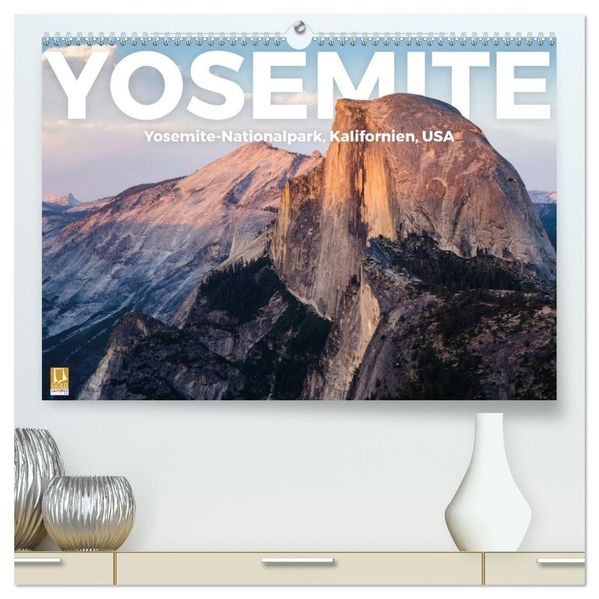 Yosemite - Nationalpark (hochwertiger Premium Wandkalender 2027 DIN A2 quer) Kunstdruck in Hochglanz