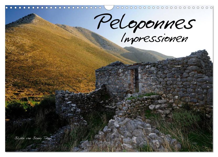 Peloponnes Impressionen / 2027 (Wandkalender 2027 DIN A3 quer) CALVENDO Monatskalender