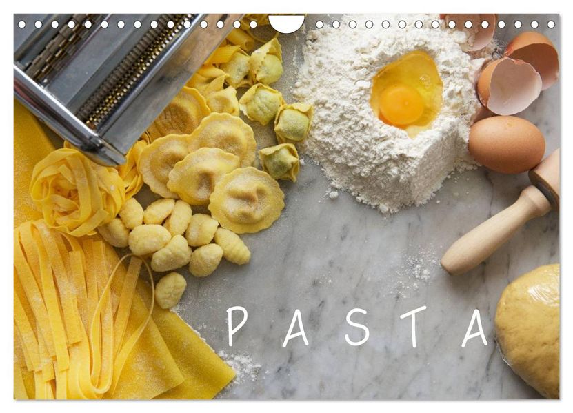 PASTA (Wall Calendar 2027 DIN A4 landscape) CALVENDO 12 Month Wall Calendar