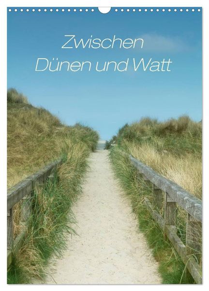Zwischen Dünen und Watt / Geburtstagskalender (Wandkalender 2027 DIN A3 hoch) CALVENDO Monatskalender