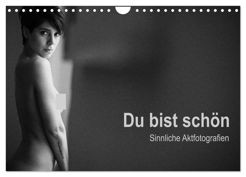 Du bist schön - Sinnliche Aktfotografien (Wandkalender 2027 DIN A4 quer) CALVENDO Monatskalender