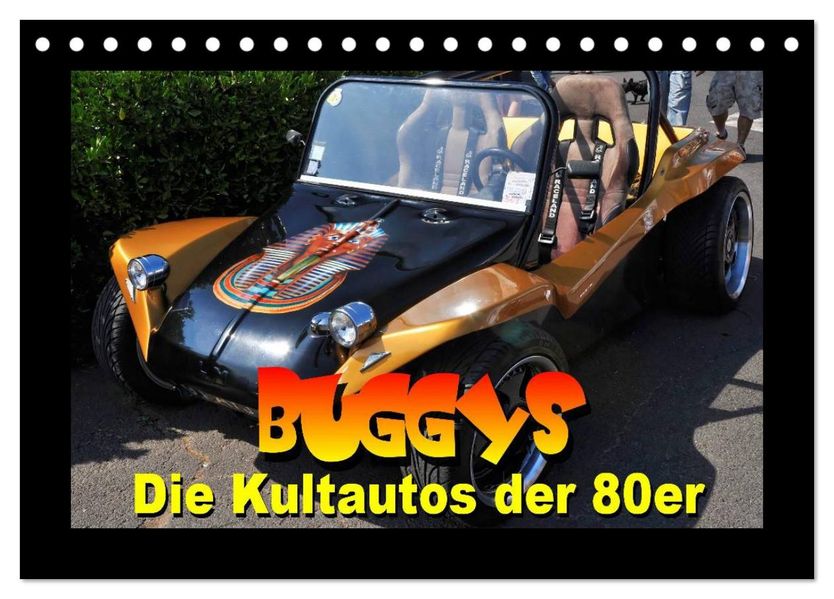 Buggys - die Kultautos der 80er (Tischkalender 2027 DIN A5 quer) CALVENDO Monatskalender
