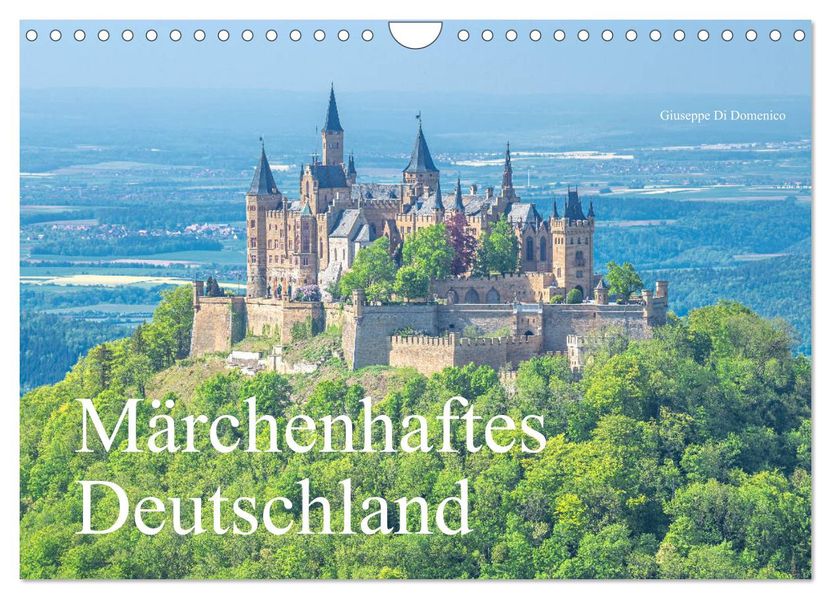 Märchenhaftes Deutschland (Wandkalender 2027 DIN A4 quer) CALVENDO Monatskalender