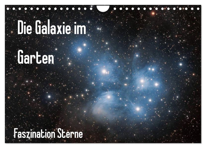 Die Galaxie im Garten (Wandkalender 2027 DIN A4 quer) CALVENDO Monatskalender