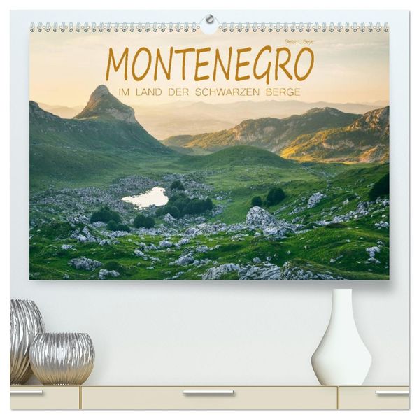 Montenegro - Im Land der schwarzen Berge (hochwertiger Premium Wandkalender 2027 DIN A2 quer) Kunstdruck in Hochglanz