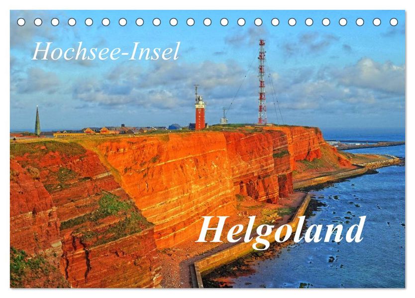 Hochsee-Insel Helgoland (Tischkalender 2027 DIN A5 quer) CALVENDO Monatskalender
