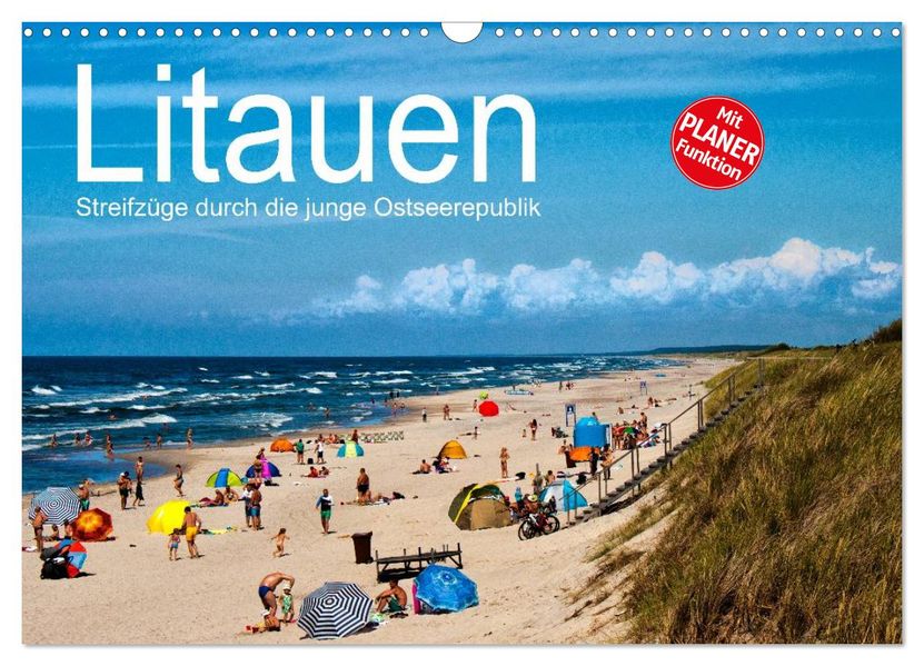Litauen - Streifzüge durch die junge Ostseerepublik (Wandkalender 2027 DIN A3 quer) CALVENDO Monatskalender