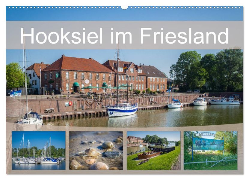 Hooksiel im Friesland (Wandkalender 2027 DIN A2 quer) CALVENDO Monatskalender