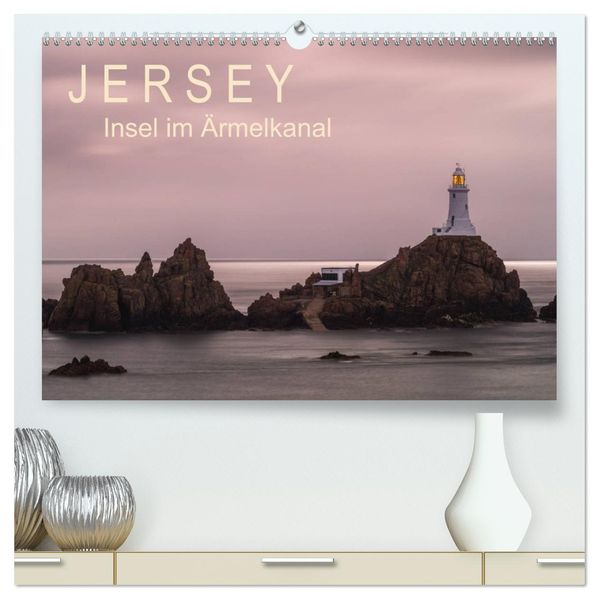 Jersey - Insel im Ärmelkanal (hochwertiger Premium Wandkalender 2027 DIN A2 quer) Kunstdruck in Hochglanz