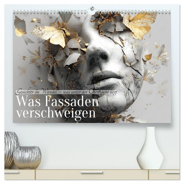 Was Fassaden verschweigen (hochwertiger Premium Wandkalender 2027 DIN A2 quer) Kunstdruck in Hochglanz