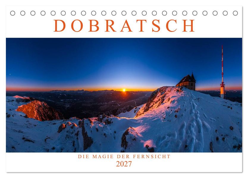 DOBRATSCH - Die Magie der Fernsicht (Tischkalender 2027 DIN A5 quer) CALVENDO Monatskalender