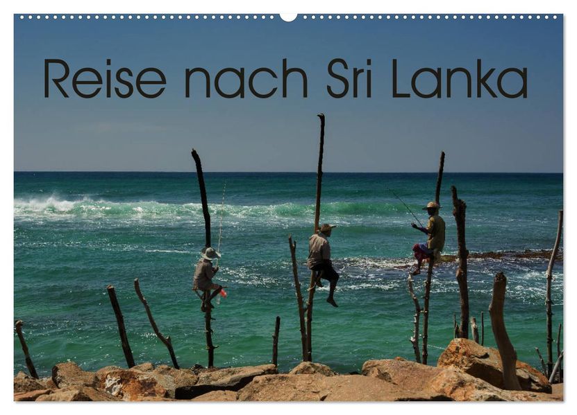 Reise nach Sri Lanka (Wandkalender 2027 DIN A2 quer) CALVENDO Monatskalender