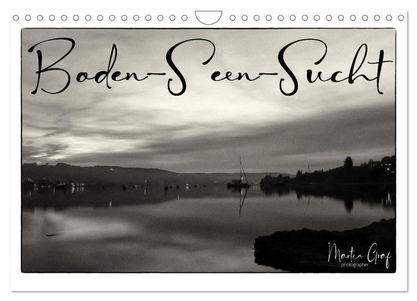 Boden-Seen-Sucht (Wandkalender 2027 DIN A4 quer) CALVENDO Monatskalender