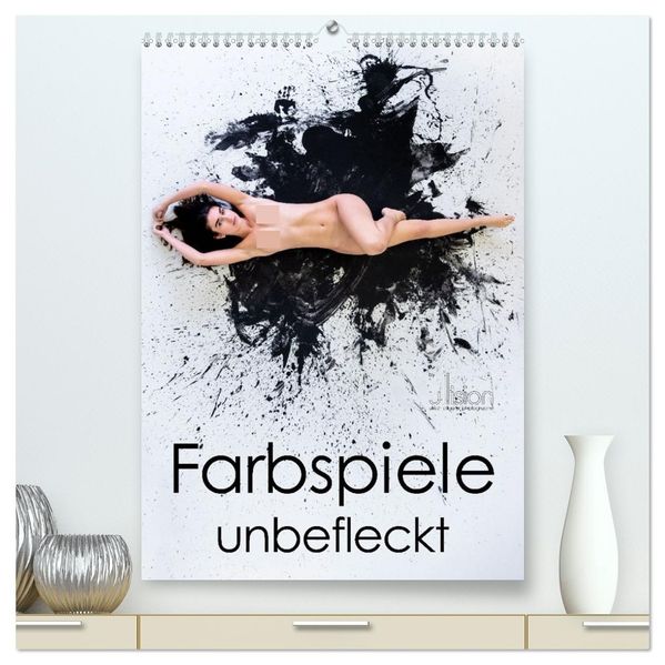 Farbspiele - unbefleckt (hochwertiger Premium Wandkalender 2027 DIN A2 hoch) Kunstdruck in Hochglanz