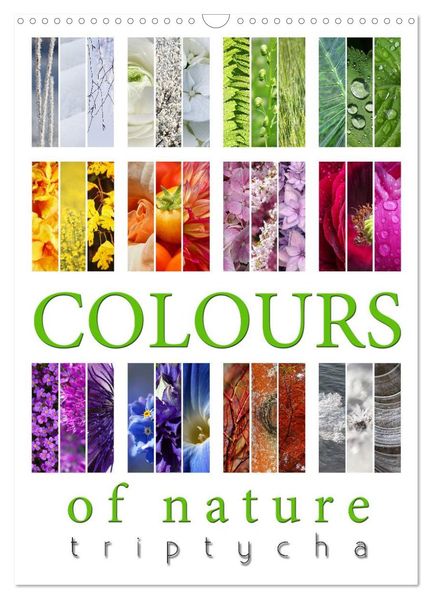 Colours of Nature - Triptycha (Wall Calendar 2027 DIN A3 portrait) CALVENDO 12 Month Wall Calendar