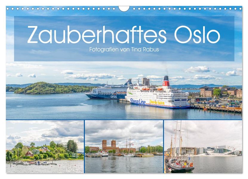 Zauberhaftes Oslo (Wandkalender 2027 DIN A3 quer) CALVENDO Monatskalender