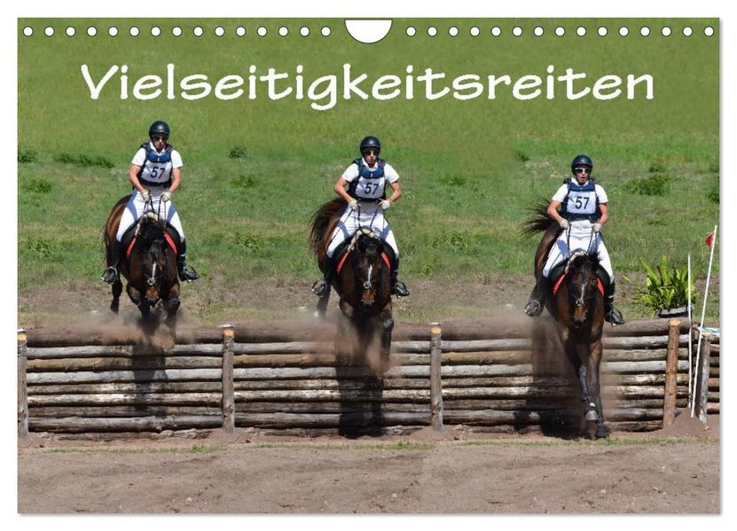 Vielseitigkeitsreiten (Wandkalender 2027 DIN A4 quer) CALVENDO Monatskalender