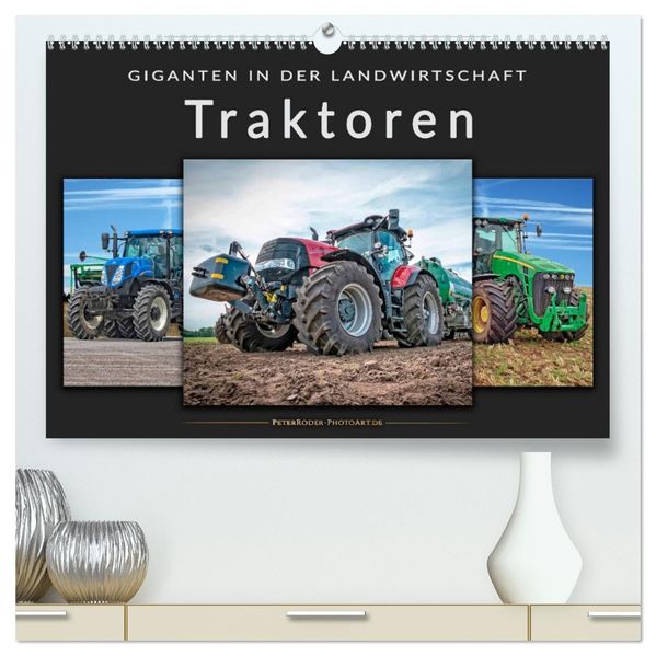 Traktoren - Giganten in der Landwirtschaft (hochwertiger Premium Wandkalender 2027 DIN A2 quer) Kunstdruck in Hochglanz