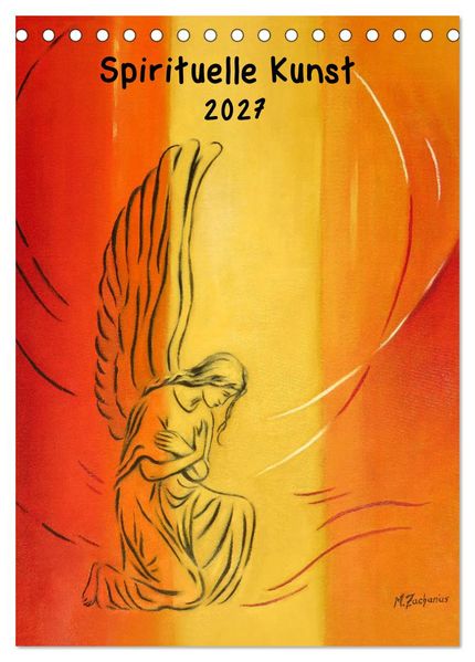 Außergewöhnliche spirituelle Kunst 2027 (Tischkalender 2027 DIN A5 hoch) CALVENDO Monatskalender