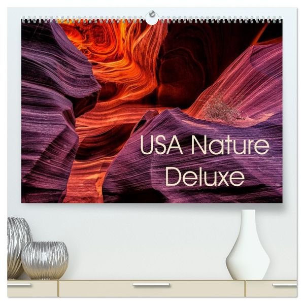 USA Nature Deluxe (High Quality Premium Wall Calendar 2027 DIN A2 landscape)CALVENDO 12 Month Wall Calendar